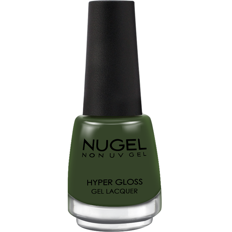 NUGEL | CROCODILE GREEN | 161 | HYPER GLOSS | QUICK DRY | 13ML